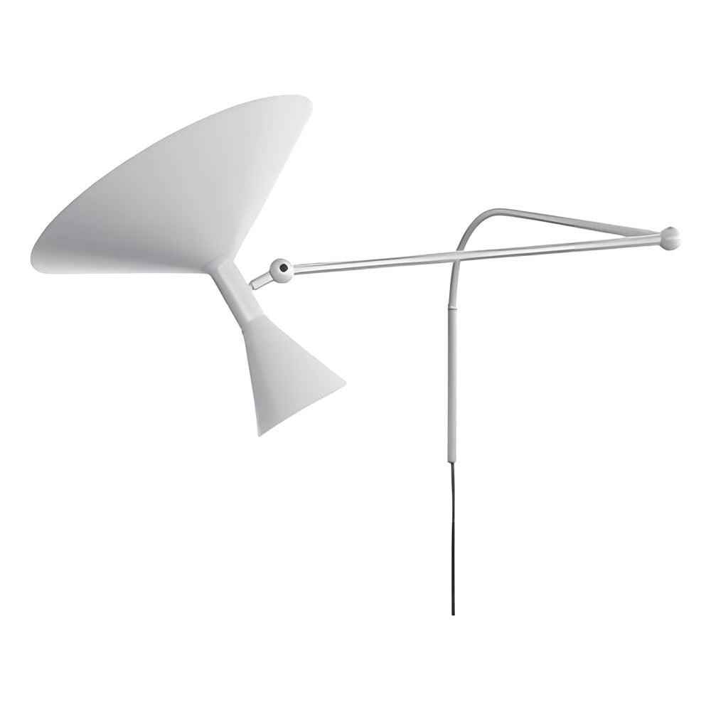 Modern Double-Joint Swing Arm Wall Sconce | Up & Down Iron Aluminum