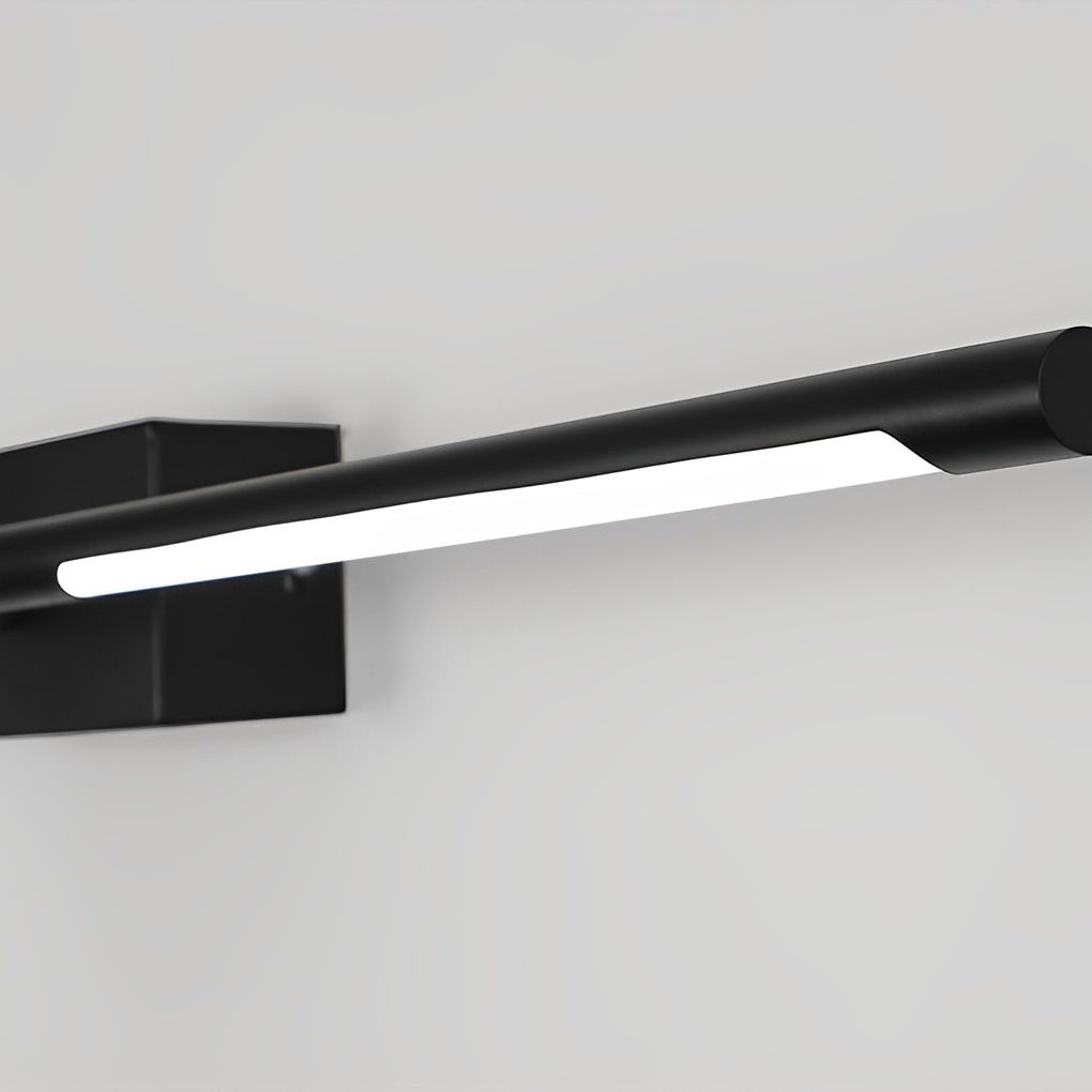 Black Linear LED Light | Contemporary Vanity Light Bar