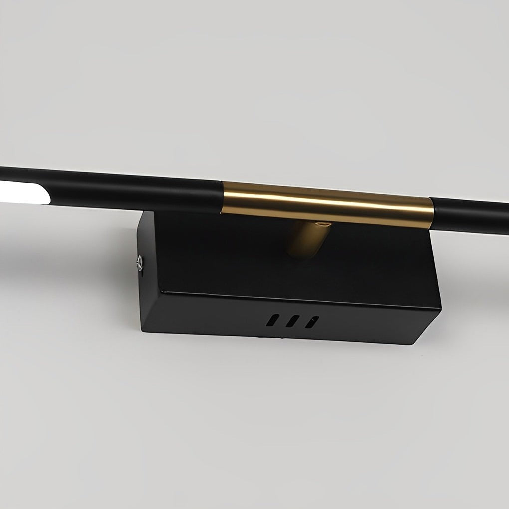 Black Linear LED Light | Contemporary Vanity Light Bar