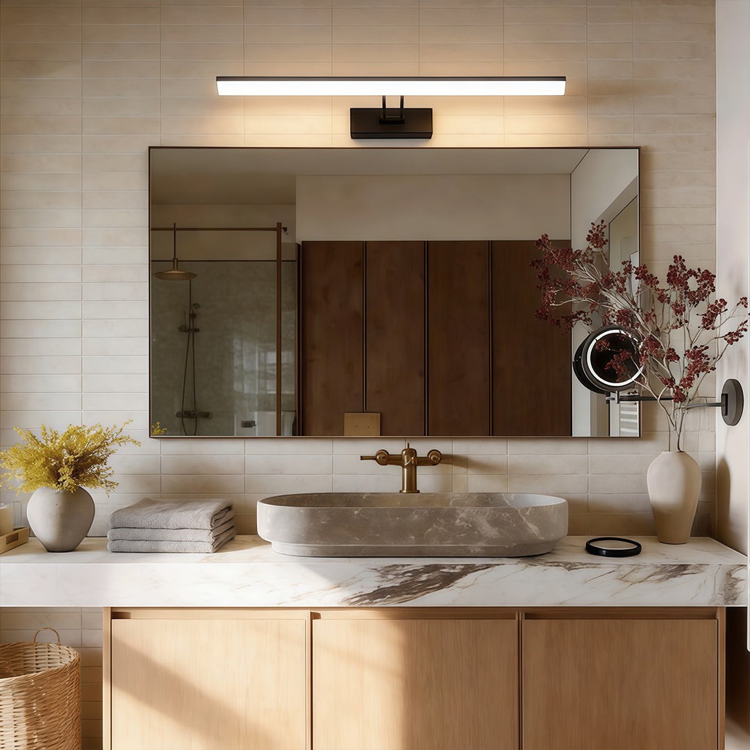 Adjustable Linear LED Light | Contemporary Vanity Light Bar