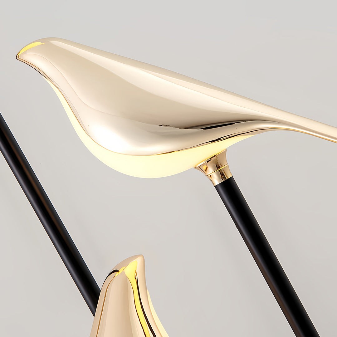 Bird Floor Lamp | 3 Heads Contemporary Artistic Accent Lamp