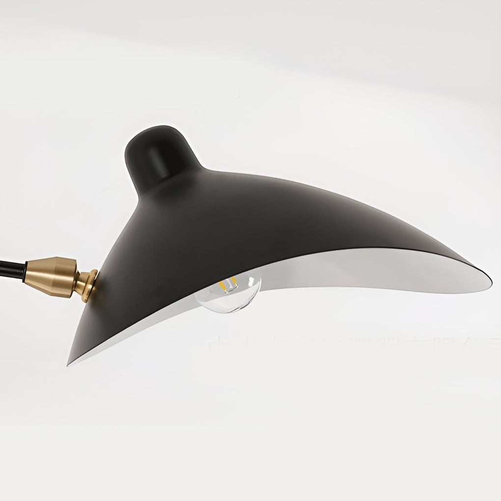 Industrial Style Adjustable Light | Double Arm Wall Sconce