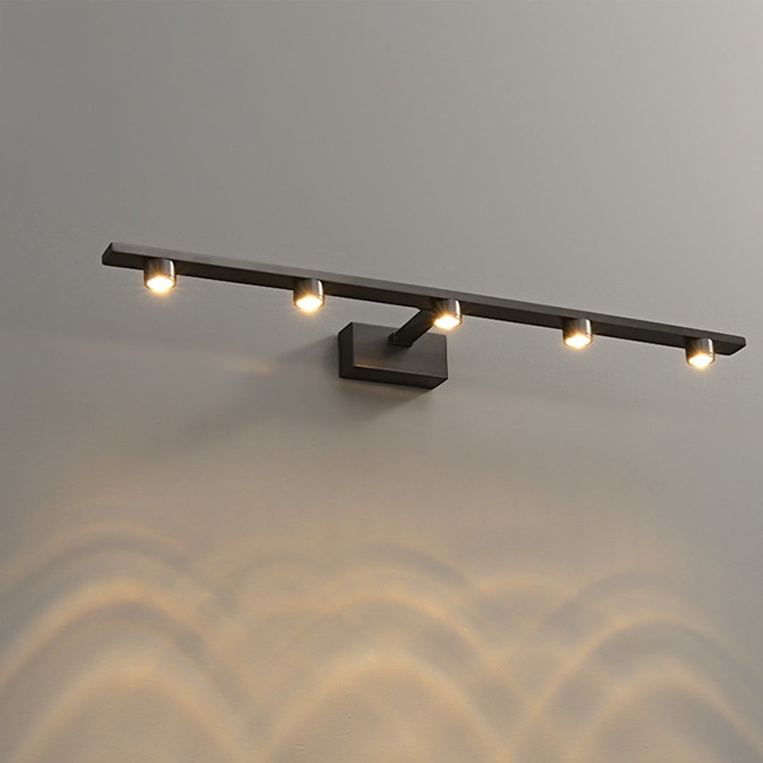 Black Vanity Lights | Bathroom Minimalist LED Mirror Cabinet Light