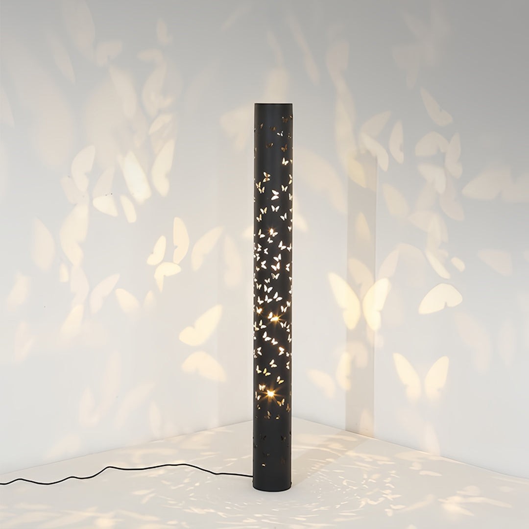 Ambient Projector Decorative Column Lamp | Butterfly Floor Lamp