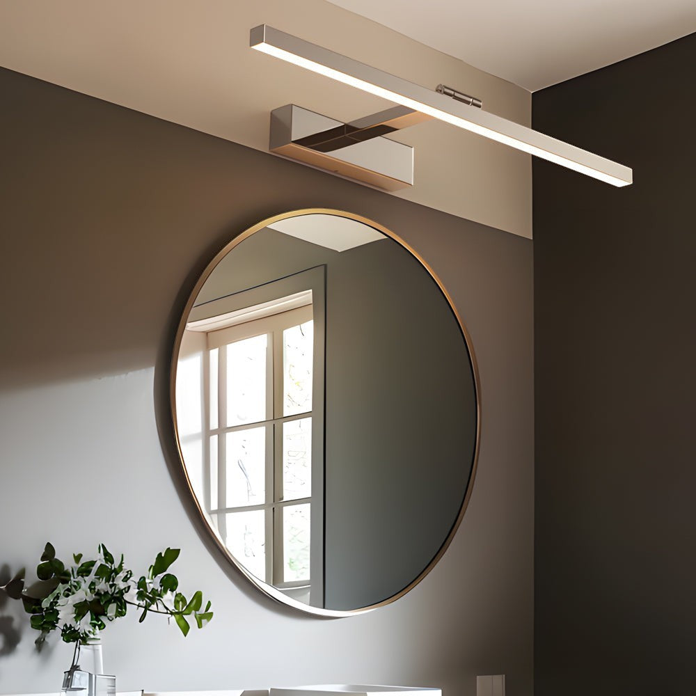 Adjustable LED Bathroom Vanity Light Bars | Stainless Steel Acrylic