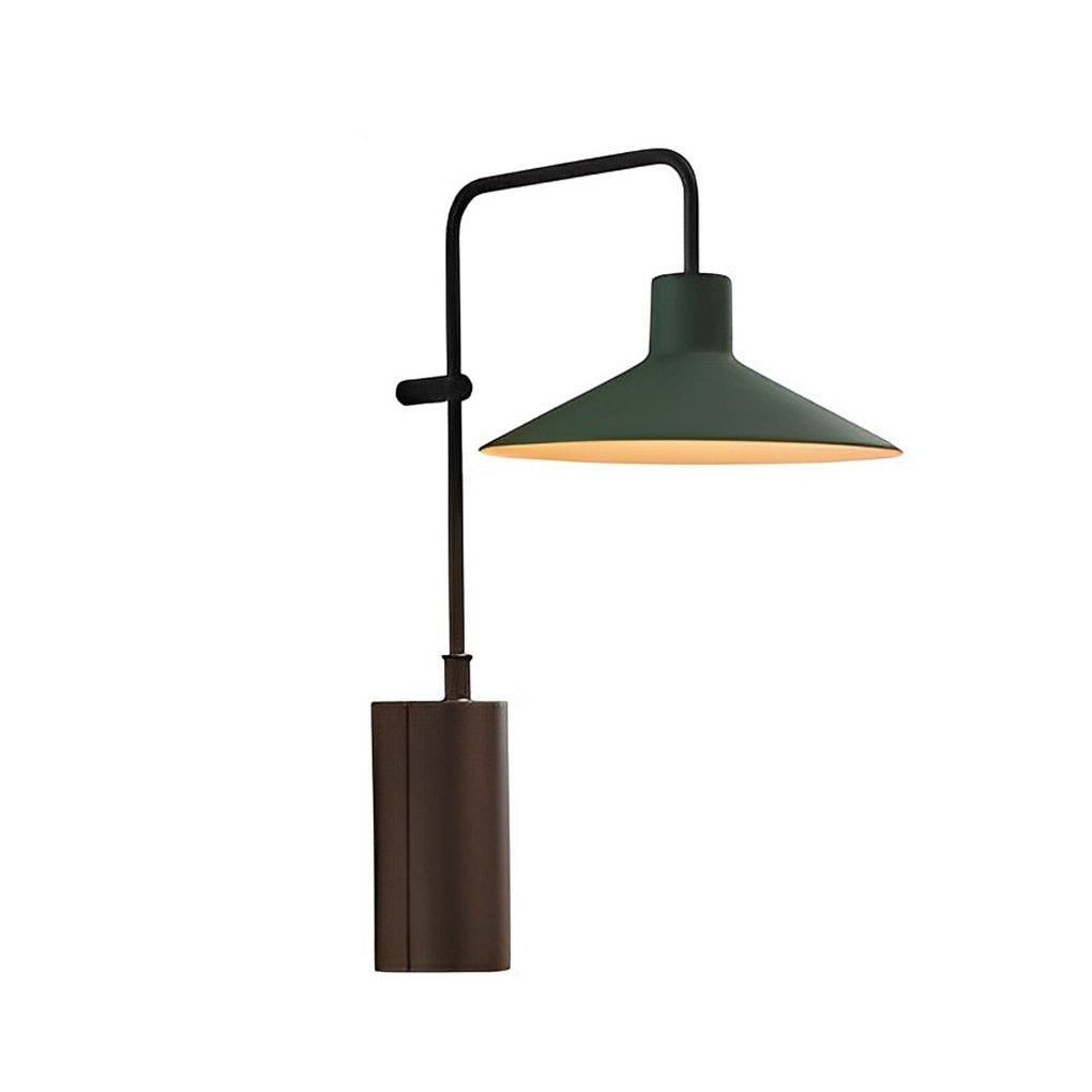 Modern Long Arm Outdoor Metal Light | Gooseneck Wall Lamp