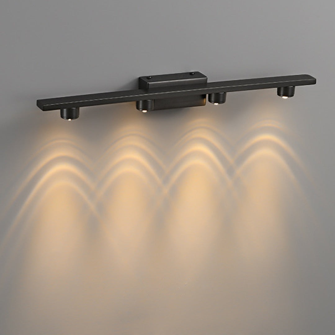 Black Vanity Lights | Bathroom Minimalist LED Mirror Cabinet Light