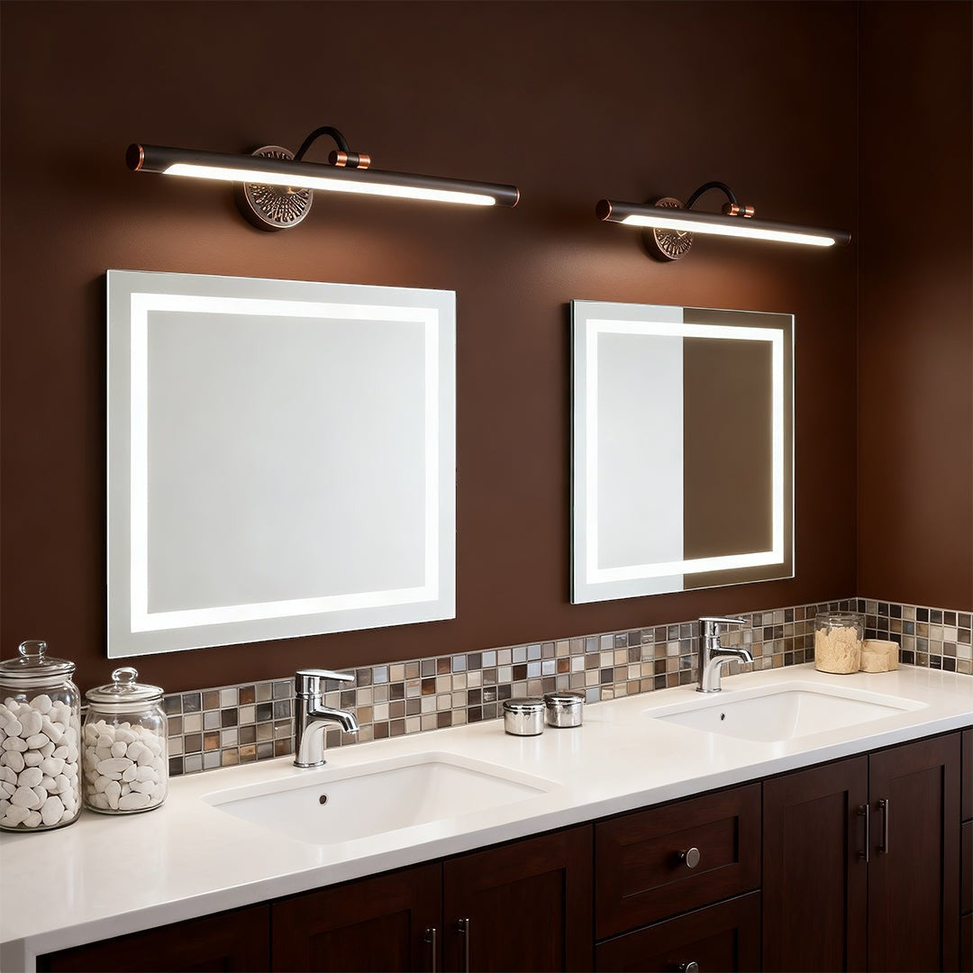 American Retro Mirror Cabinet Light | LED Vanity Bathroom Lights