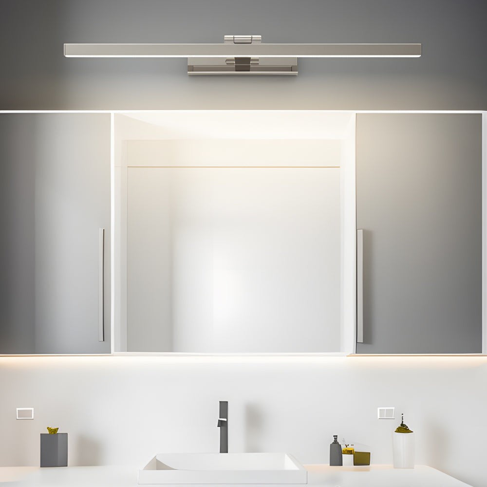 Adjustable LED Bathroom Vanity Light Bars | Stainless Steel Acrylic