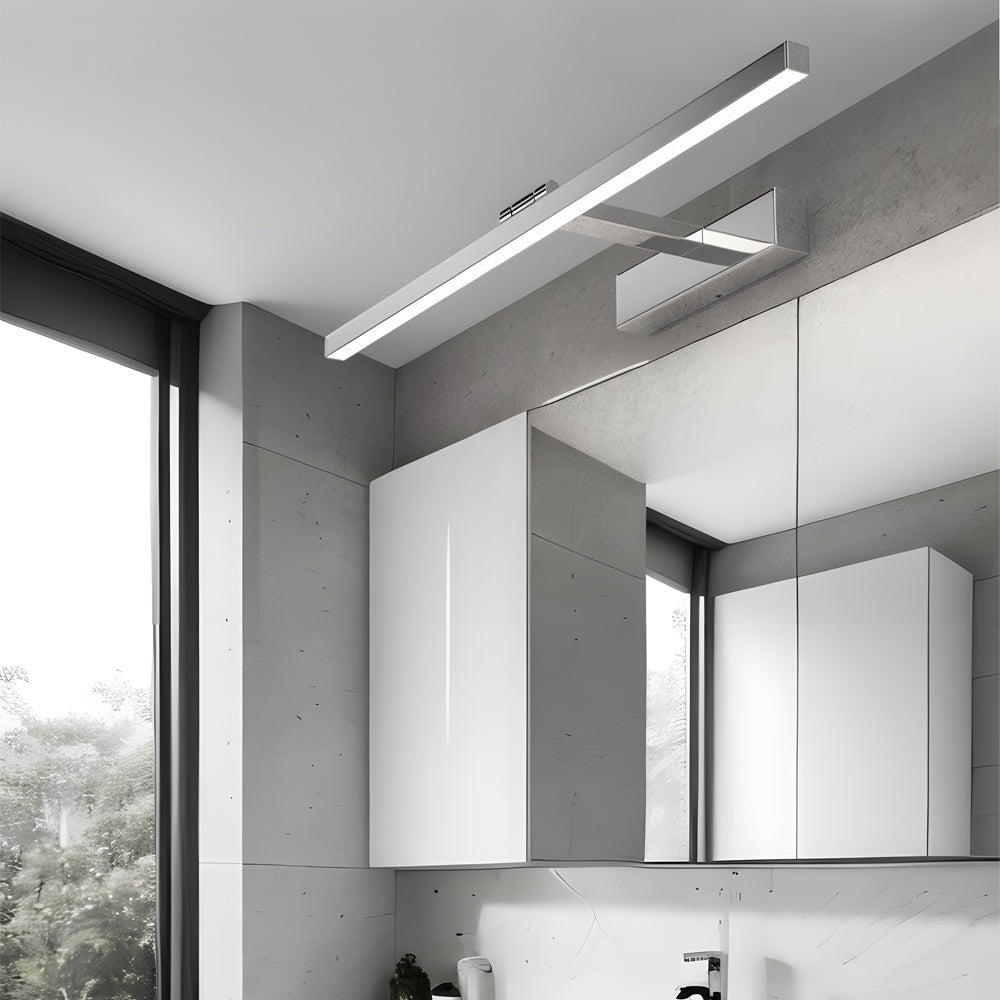 Adjustable LED Bathroom Vanity Light Bars | Stainless Steel Acrylic
