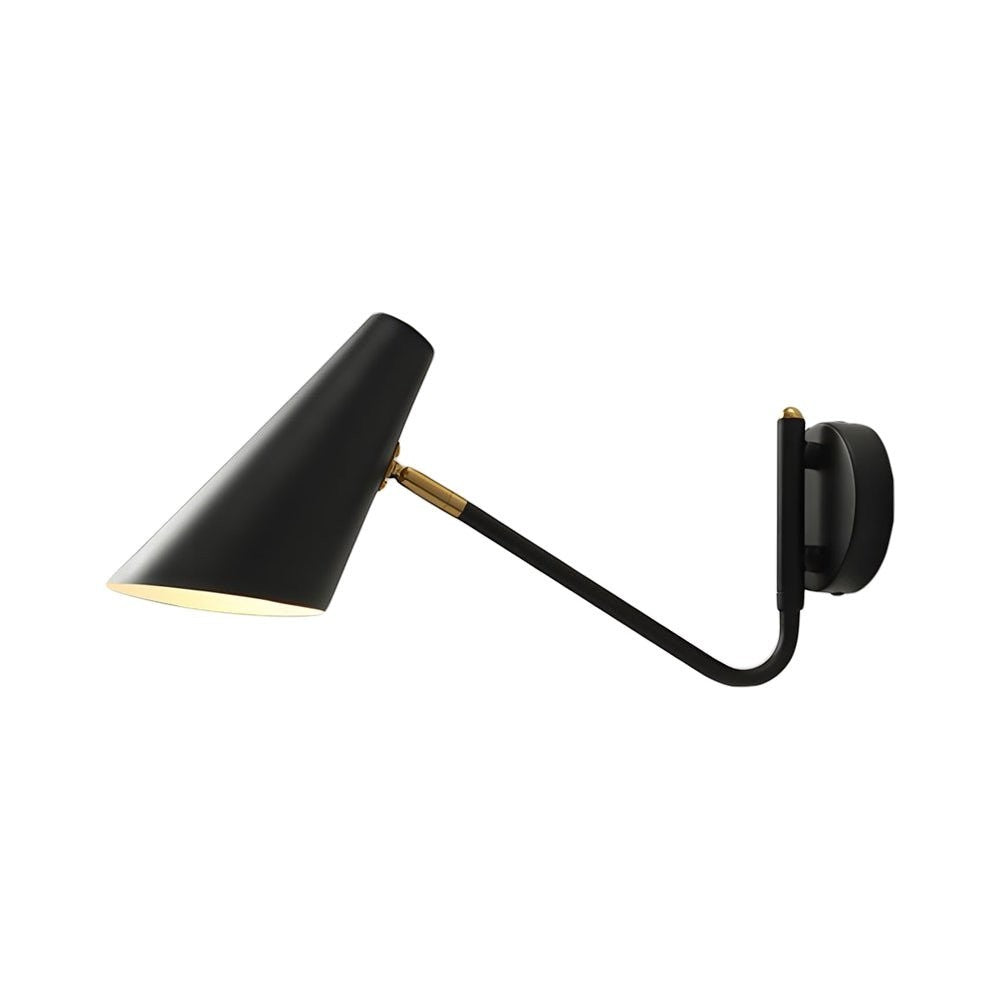 Modern Hoxton Hanging Wall Sconce | Conical Shade 1-Light