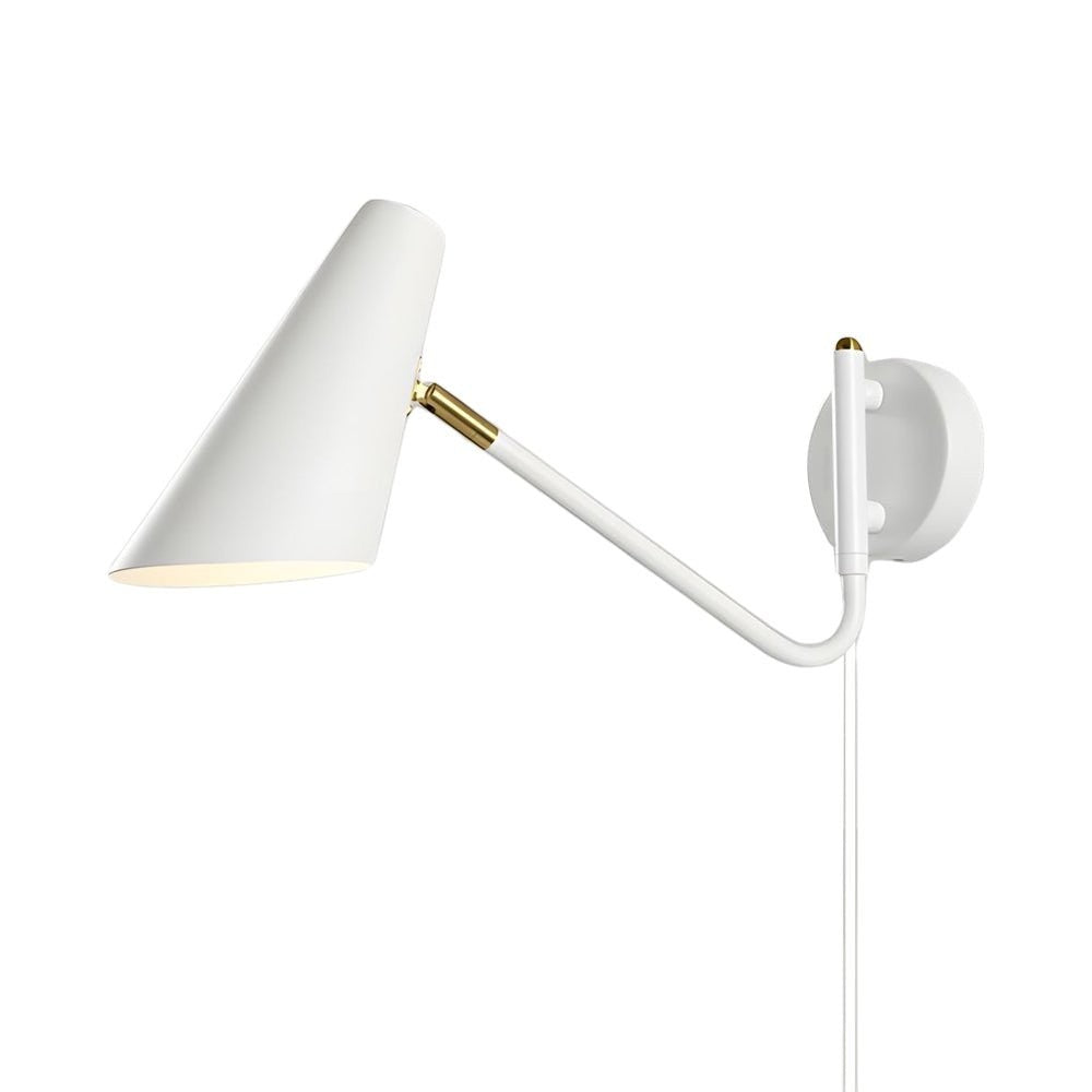 Modern Hoxton Hanging Wall Sconce | Conical Shade 1-Light