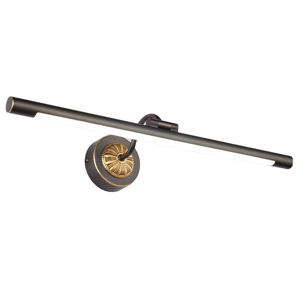 Black Copper Linear Rotatable Bathroom Vanity Light | 240° Adjustable LED Head