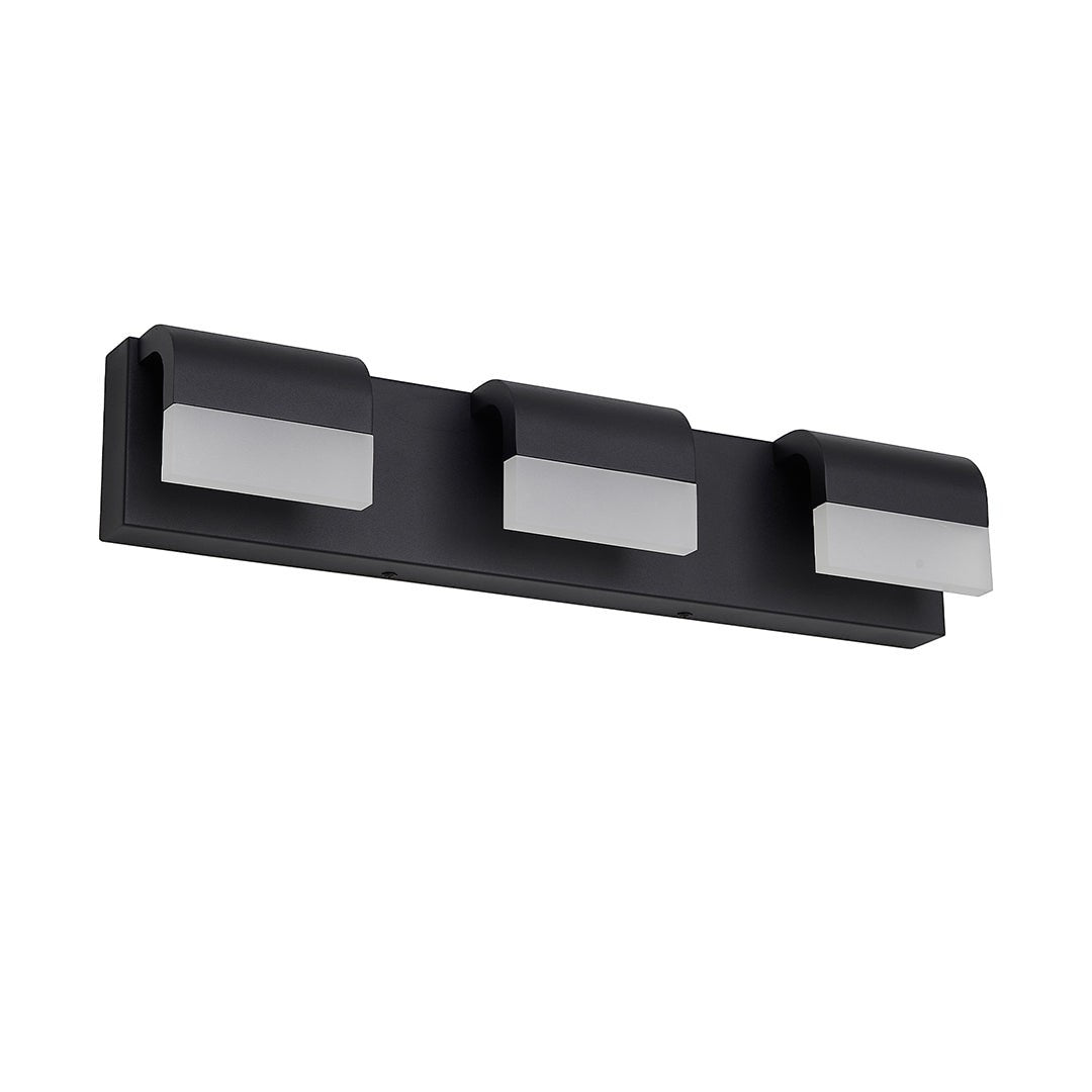 Black Vanity Lighting | Bathroom Makeup Mirror Light