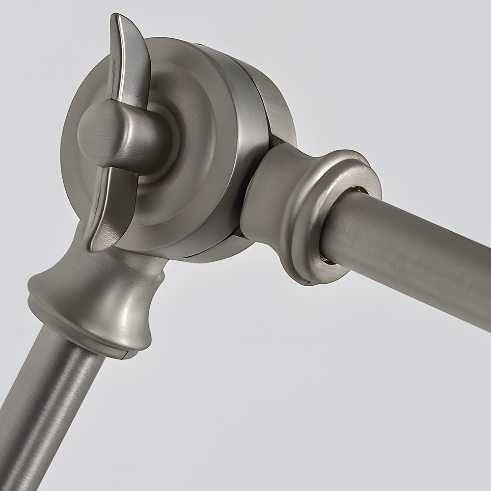 Metal Swing Arm Folding Wall Light | 3-Joint 180° Adjustable LED